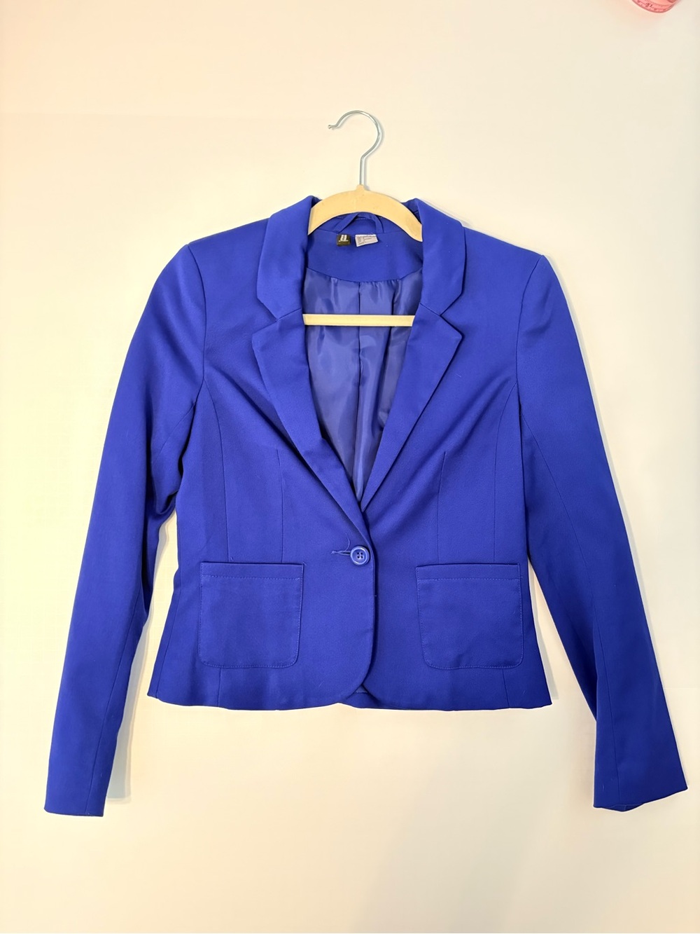 Kacey Montoya’s Closet | H&M Royal Blue Single-Button Tailored Blazer